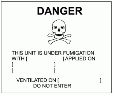 Hazardous Substance Sign - Orientation Sign (2201)