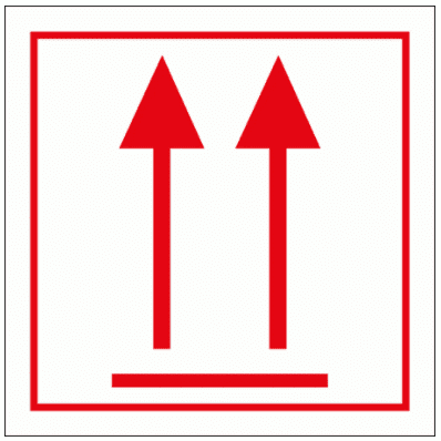 Hazardous Substance Sign - Red Orientation Mark (2301)