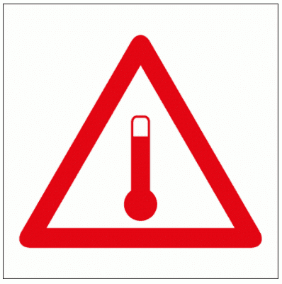 Hazardous Substance Sign - Transport At Elevated Temperature Mark (2293)
