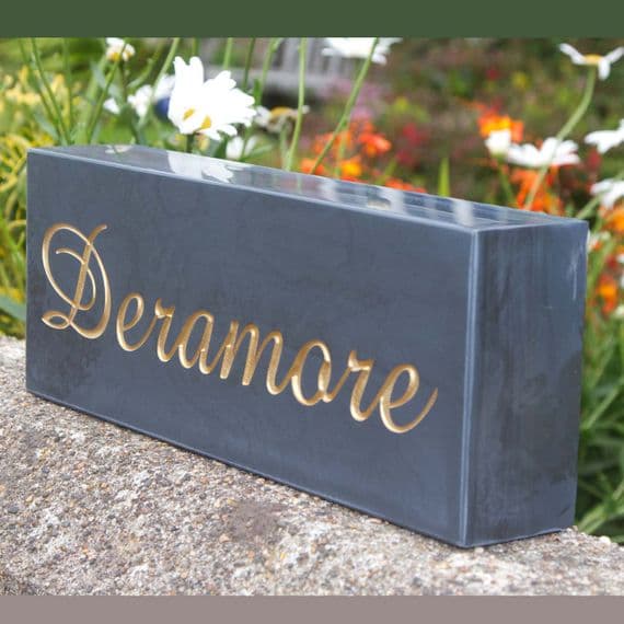 Heavy Slate Signs  -  50mm Thick | The Sign Maker Shop