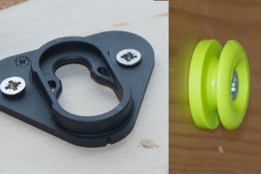 Hidden Button Fixings for Wooden Signs