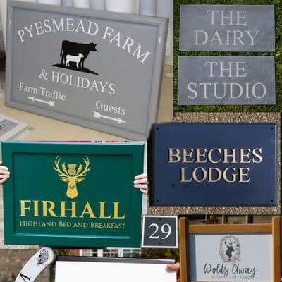 Holiday Accommodation Signage