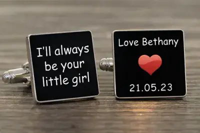 I'll always be your little girl  Cufflink
