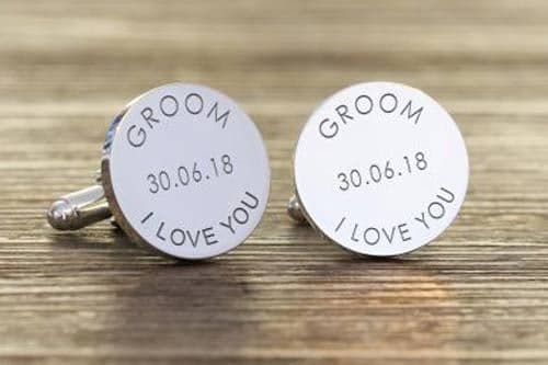 I Love You Cufflinks