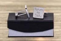 If Found Return to ... Cufflinks