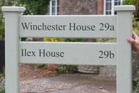 Ladder Sign With 2 Panels and Posts| The Sign Maker Shop