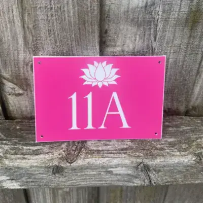 Laminate House Number Signs