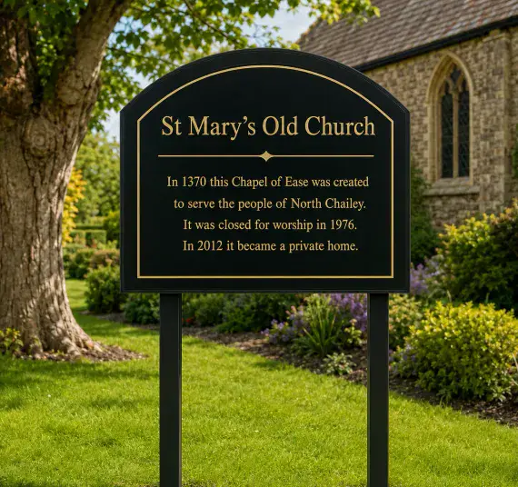 Landscape Arch Fibreglass Signs | The Sign Maker Shop