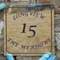 Large 2mm Thick Brass Plaque | The Sign Maker Shop
