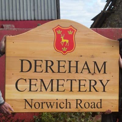 Large Wooden Signs