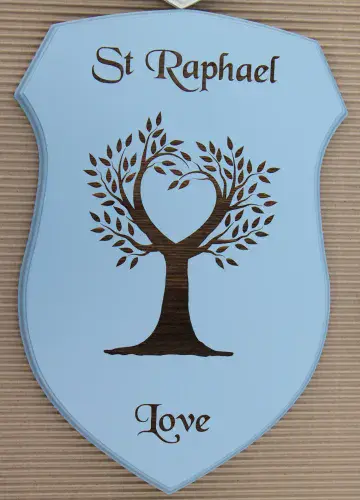 Painted Signs with Laser Etch Detail | The Sign Maker Shop