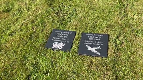 Good Value Laser Etched Slate Memorials | The Sign Maker Shop