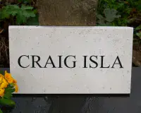 20mm Limestone House Signs and Memorials | The Sign Maker Shop
