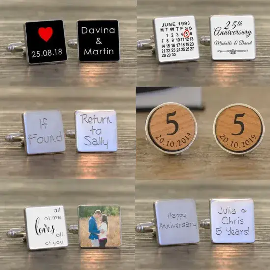 Love & Anniversary Cufflinks