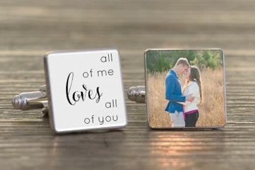 Love Photo Cufflinks