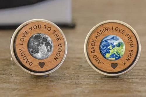 Love You to the Moon Cuffllinks