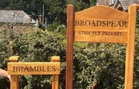 Made to Measure Iroko  Wood  Signs | The Sign Maker Shop