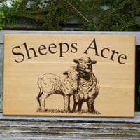 Made to Measure Oak Signs | The Sign Maker Shop