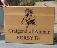 Made to Measure Oak Signs | The Sign Maker Shop