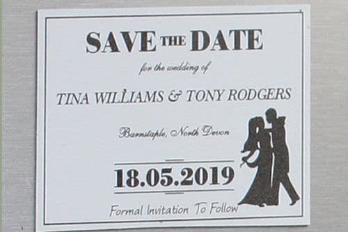 Made to order - Save the Date Fridge Magnets