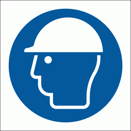 Mandatory Safety Sign - Hard Hat Symbol (5642)