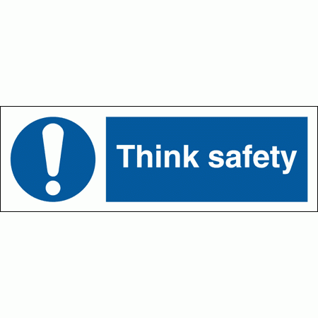 Mandatory Safety Sign - Think Safety (5675)