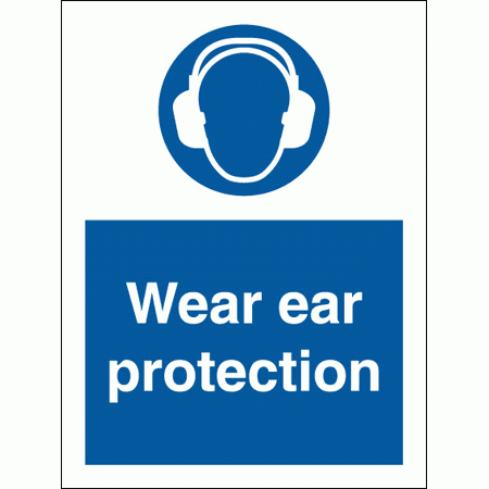 Mandatory Safety Sign - Wear Ear Protection (5722)
