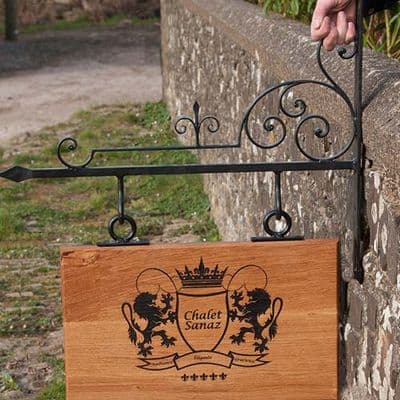 Medieval Wrought Iron Bracket
