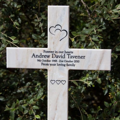 Memorial Crosses made in Stone-Like Corian