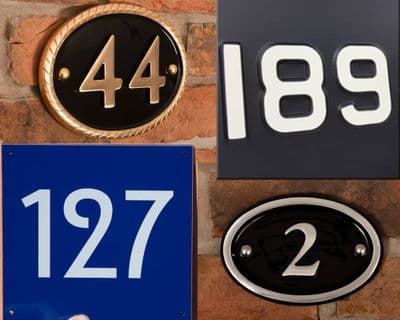Metal  House  Numbers