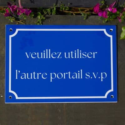 Metal House Signs - Full Colour -  ToughPrint