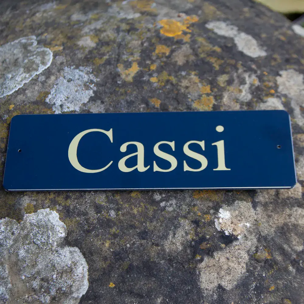 Metal Stable Name Plate - ToughPrint