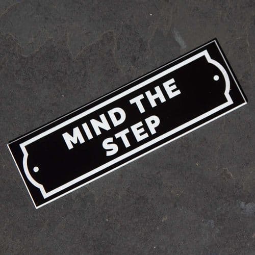 Mind The Step Sign - Engraved Plaque | The Sign Maker Shop