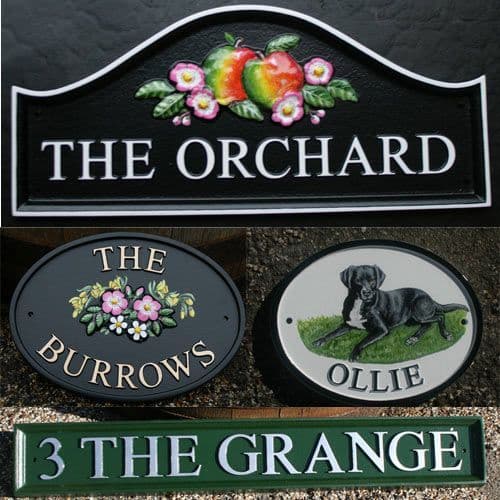 Cast House Signs