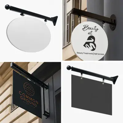 Modern Sign Brackets - TZ Range