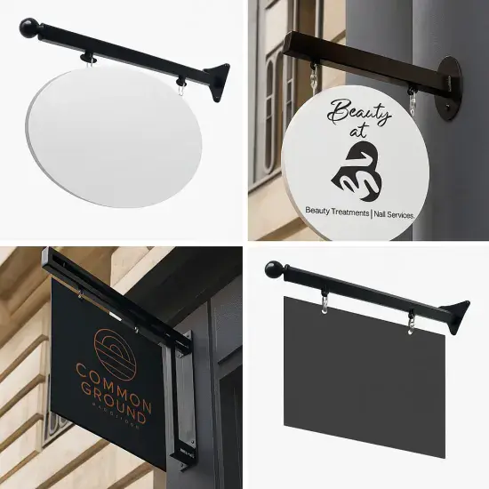 Modern Sign Brackets - TZ Range