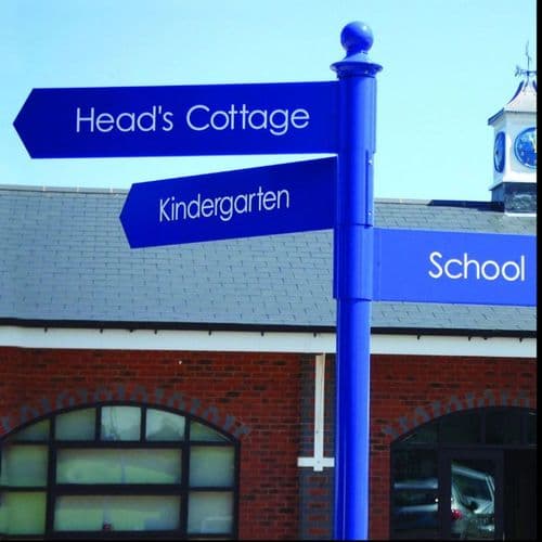 Multiway Aluminium Finger Posts | The Sign Maker