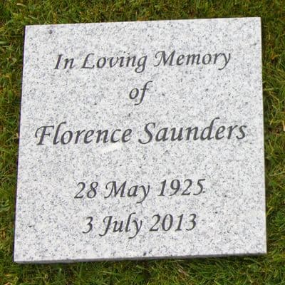 Natural Celtic Grey Granite Memorials