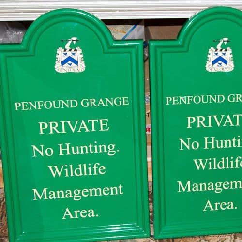 Normal Tombstone Fibreglass Signs | The Sign Maker