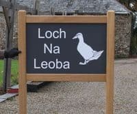 Handmade Oak Framed Entrance Sign | The Sign Maker Shop