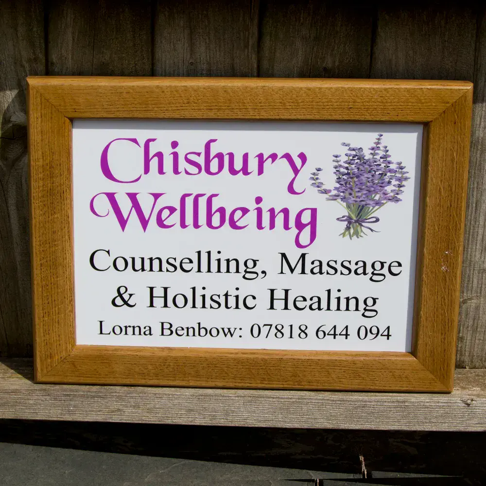 Oak Framed Signs - Single Sided - Full Colour - Wall Mounted