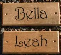 Beautiful Wooden Signs, Oak House Signs | The Sign Maker Shop