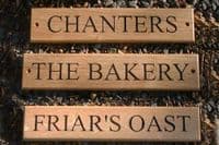 Beautiful Wooden Signs, Oak House Signs | The Sign Maker Shop