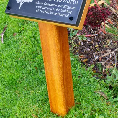 Oak Post / Iroko Posts - 4