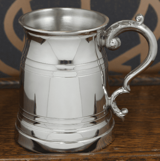 Old London Pewter Tankards - 1 Pint or Half Pint