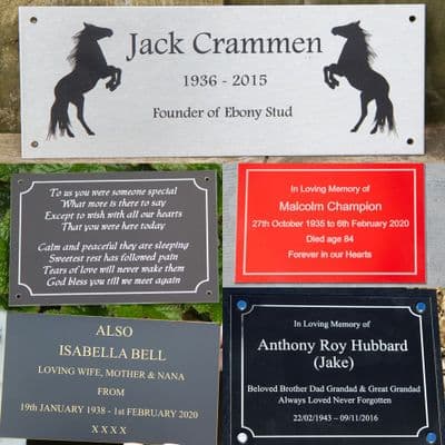 Other Engraved Memorial Plaques