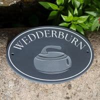 Online Sign Maker | Oval Slate Signs
