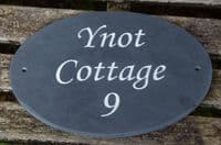 Online Sign Maker | Oval Slate Signs