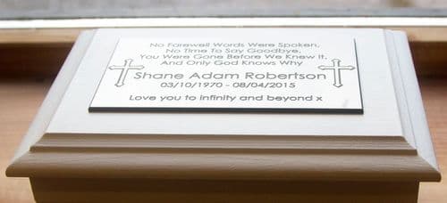 Painted Ash Caskets | The Sign Maker Shop