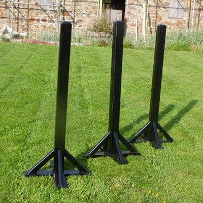 Painted Free Standing Hardwood Post